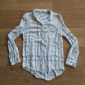 Altar'd State Plaid Button Down Shirt